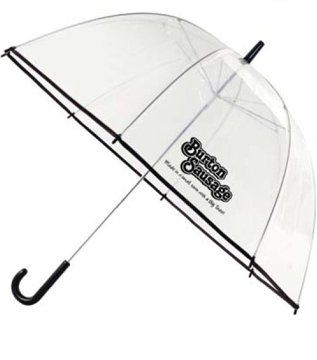 Clear umbrella