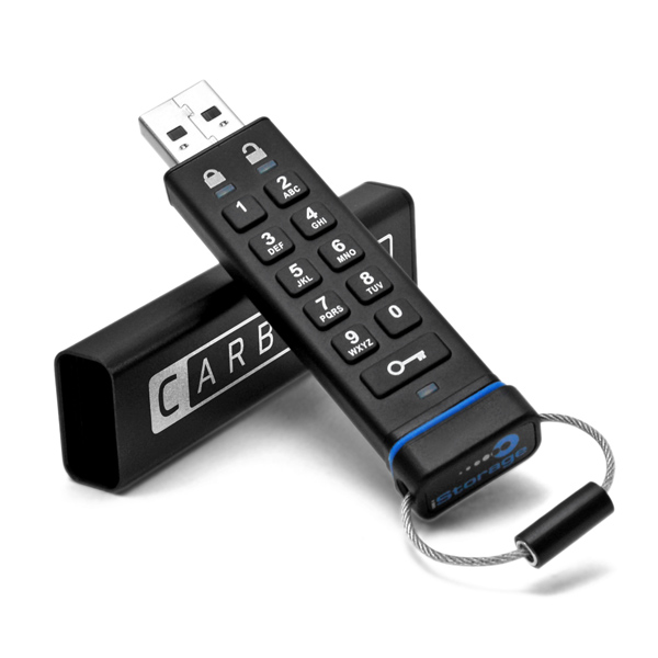 Key password protected USB drive