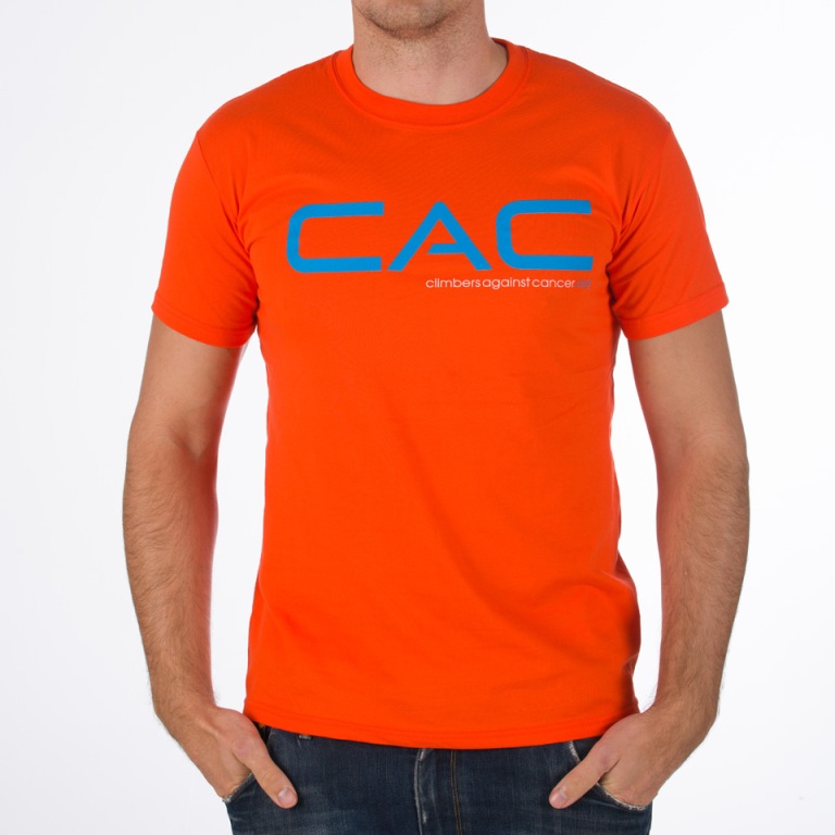Men's Orange/Blue CAC t-shirt