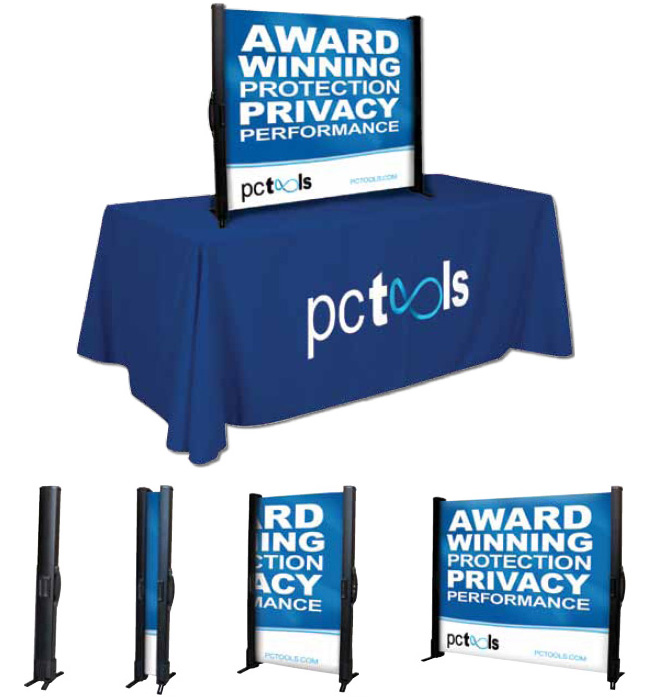 Tradeshow Tabletop Cover Display